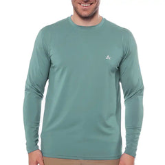 Men's Cooling Crew Neck Long Sleeve T-Shirt - CLOSEOUT