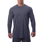 Men's Cooling Pocket Workwear Long Sleeve T-Shirt - CLOSEOUT