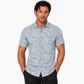 Men's Cooling Button Down Shirt - Short Sleeve