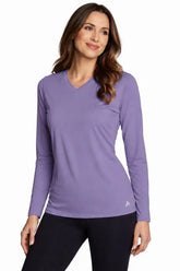 Women's Cooling V-Neck Long Sleeve T-Shirt