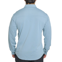 Men's Cooling Button Down Shirt - Long Sleeve - CLOSEOUT