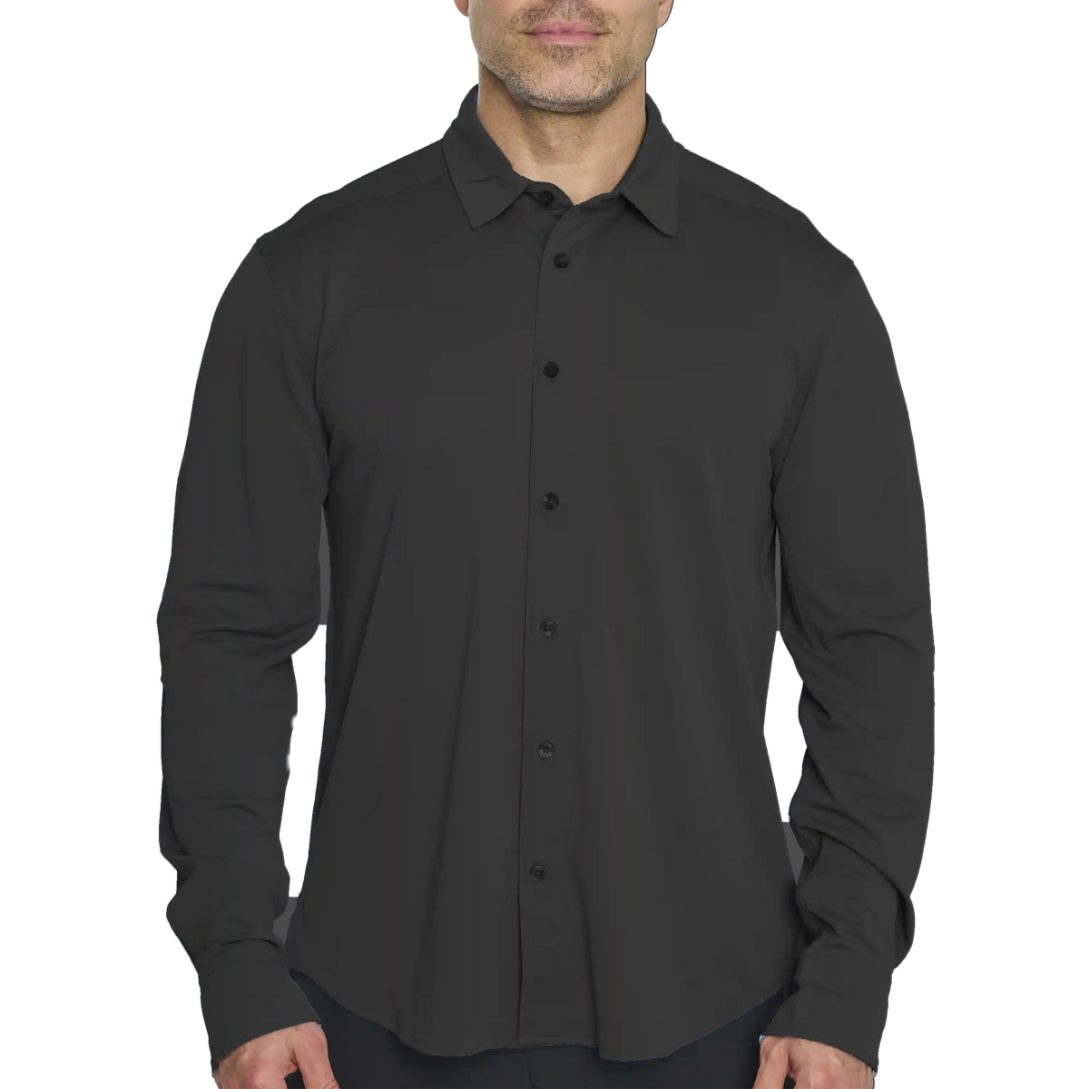 Men's Cooling Button Down Shirt - Long Sleeve - CLOSEOUT