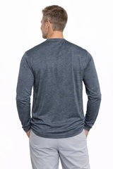 Men's Cooling Crew Neck Long Sleeve T-Shirt