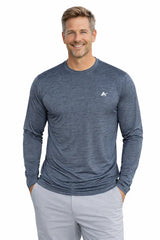 Men's Cooling Crew Neck Long Sleeve T-Shirt