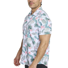 Men's Cooling Button Down Shirt - Short Sleeve - CLOSEOUT