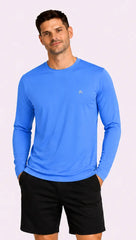 Men's Cooling Crew Neck Long Sleeve T-Shirt