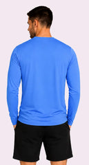 Men's Cooling Crew Neck Long Sleeve T-Shirt