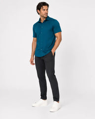 Men's Cooling Button Down Shirt - Short Sleeve