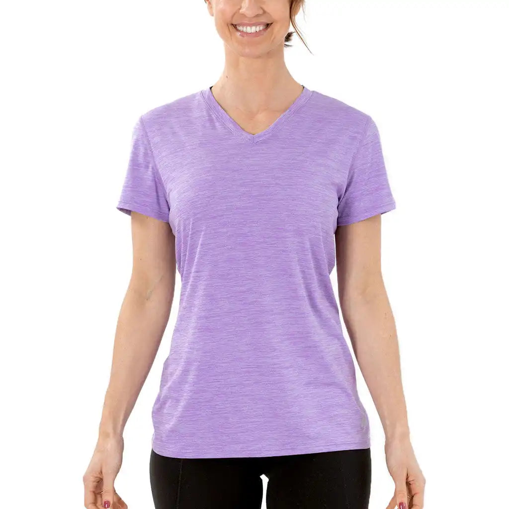 Women's Cooling V-Neck Short Sleeve T-Shirt - CLOSEOUT
